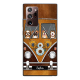 Personalized Dog Sunflower Phone Case Printed 22MAY-DT09