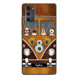 Personalized Dog Sunflower Phone Case Printed 22MAY-DT09