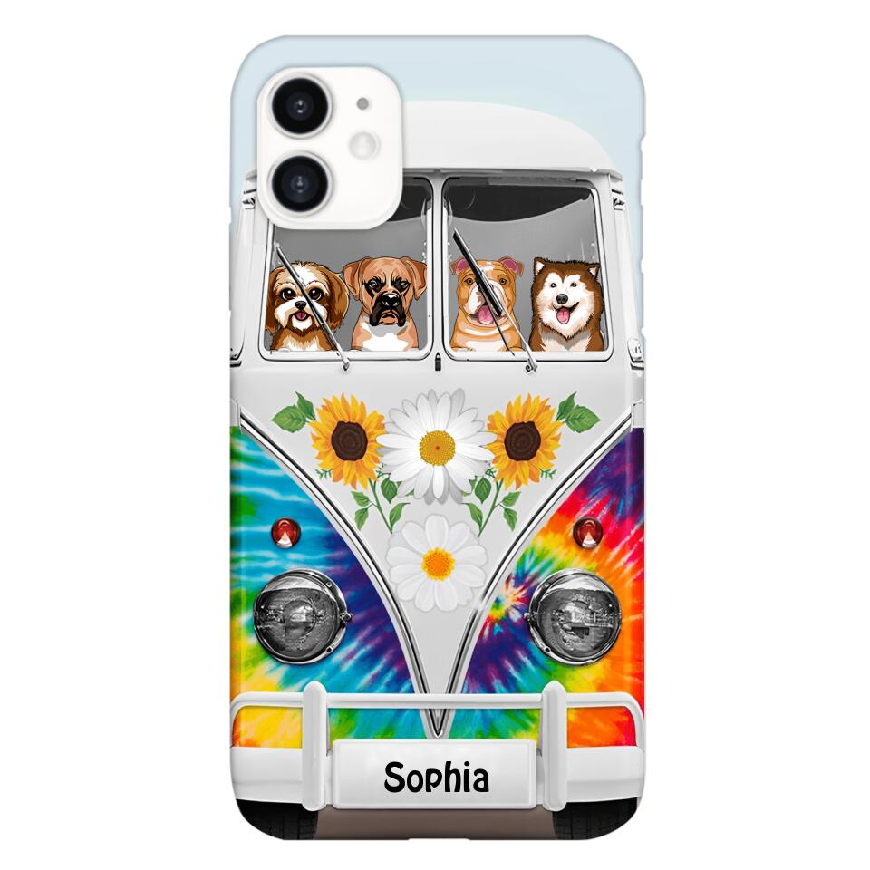 Personalized Dog Lover Phone Case Printed 22MAY-DT12