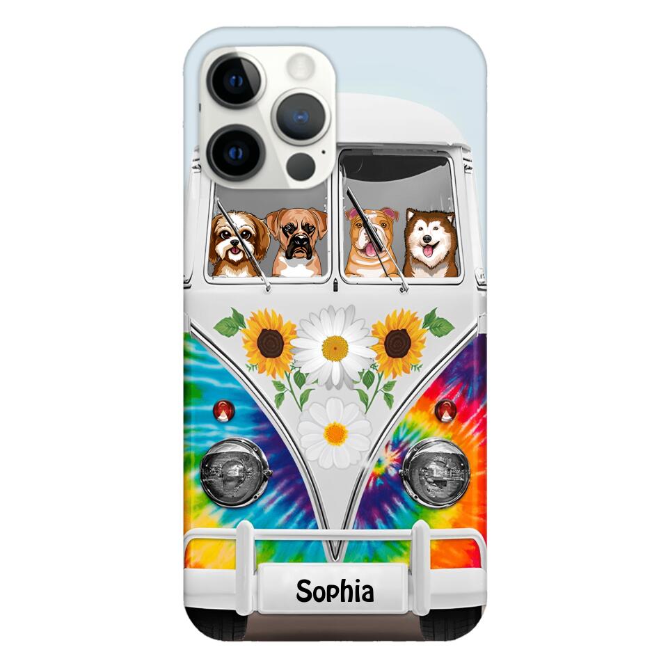 Personalized Dog Lover Phone Case Printed 22MAY-DT12