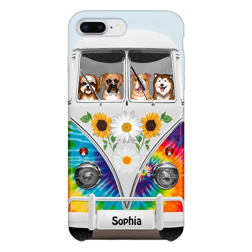 Personalized Dog Lover Phone Case Printed 22MAY-DT12