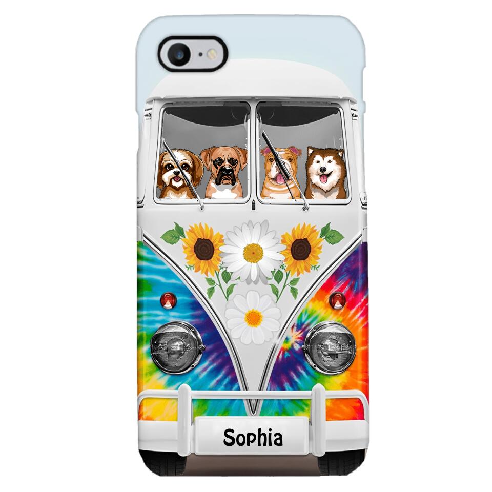 Personalized Dog Lover Phone Case Printed 22MAY-DT12