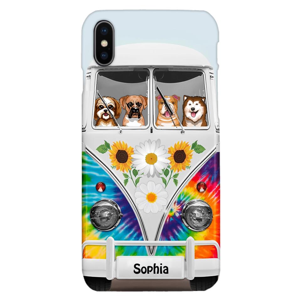 Personalized Dog Lover Phone Case Printed 22MAY-DT12