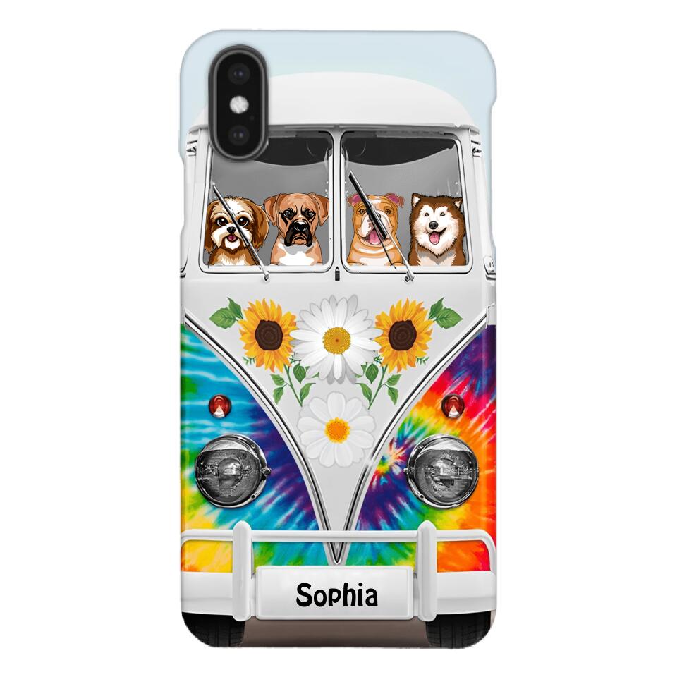 Personalized Dog Lover Phone Case Printed 22MAY-DT12