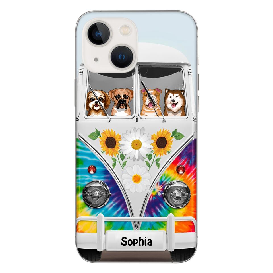 Personalized Dog Lover Phone Case Printed 22MAY-DT12