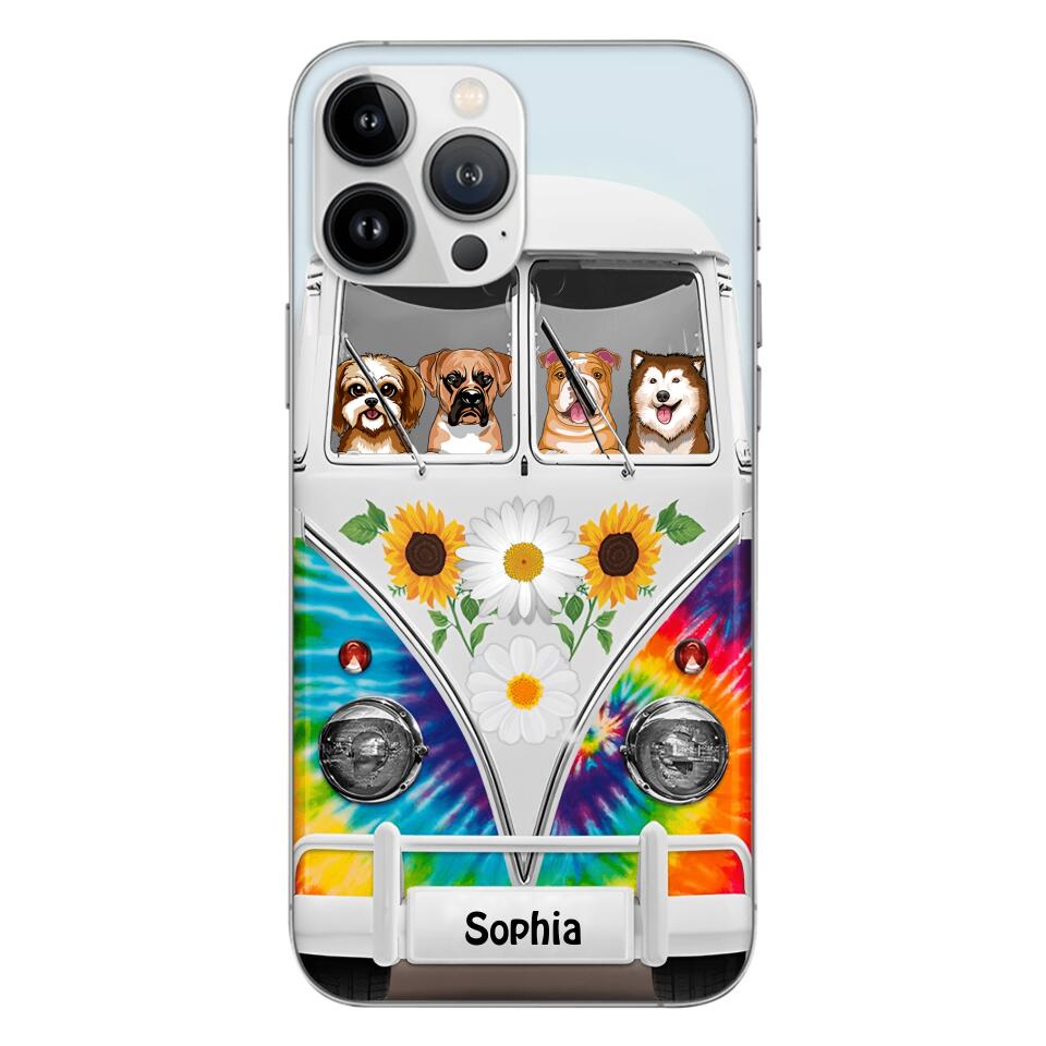 Personalized Dog Lover Phone Case Printed 22MAY-DT12