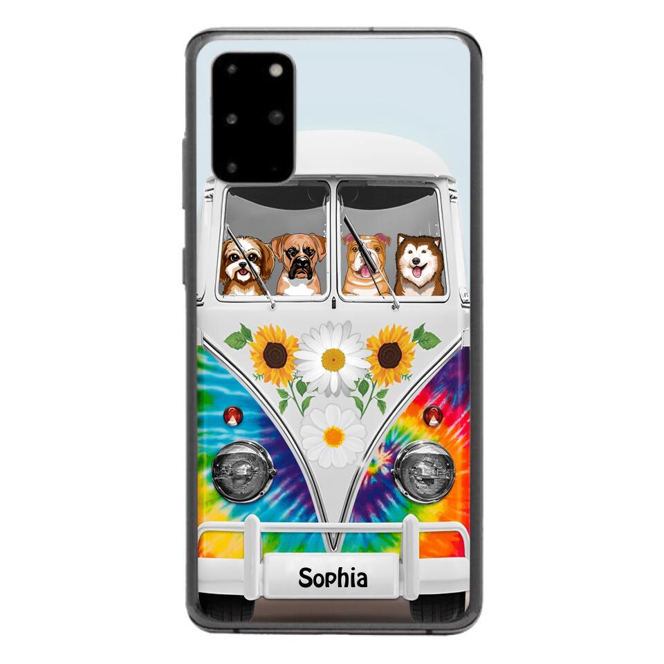 Personalized Dog Lover Phone Case Printed 22MAY-DT12
