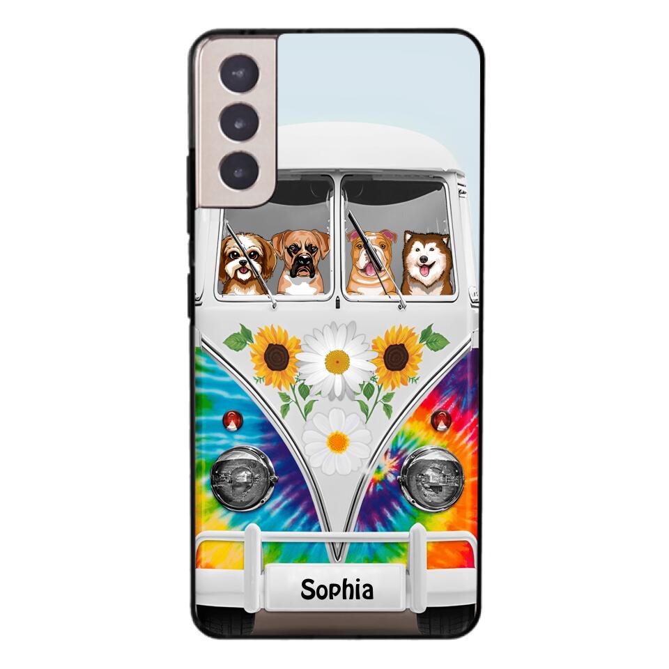 Personalized Dog Lover Phone Case Printed 22MAY-DT12