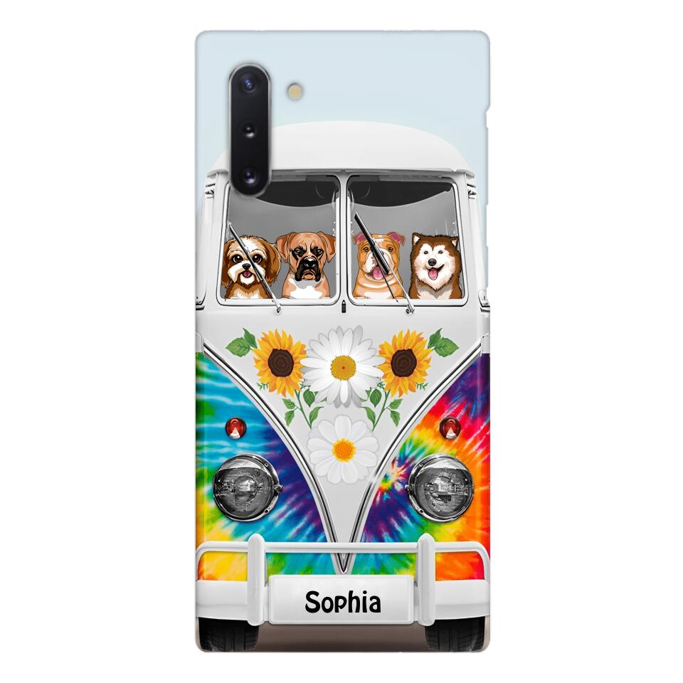 Personalized Dog Lover Phone Case Printed 22MAY-DT12