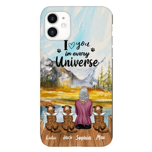 DH Personalized Dog Lover Phone Case Printed HC1205