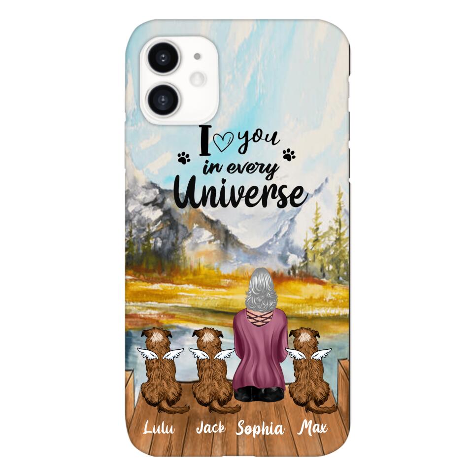 DH Personalized Dog Lover Phone Case Printed HC1205