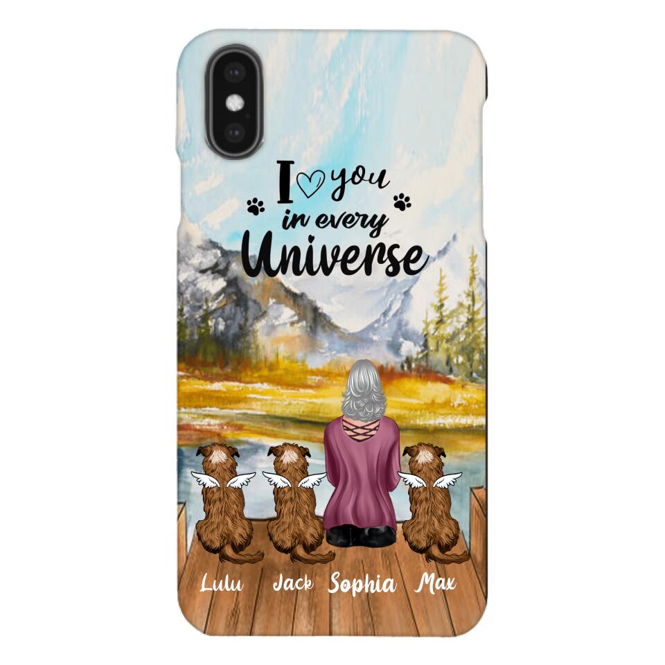 DH Personalized Dog Lover Phone Case Printed HC1205