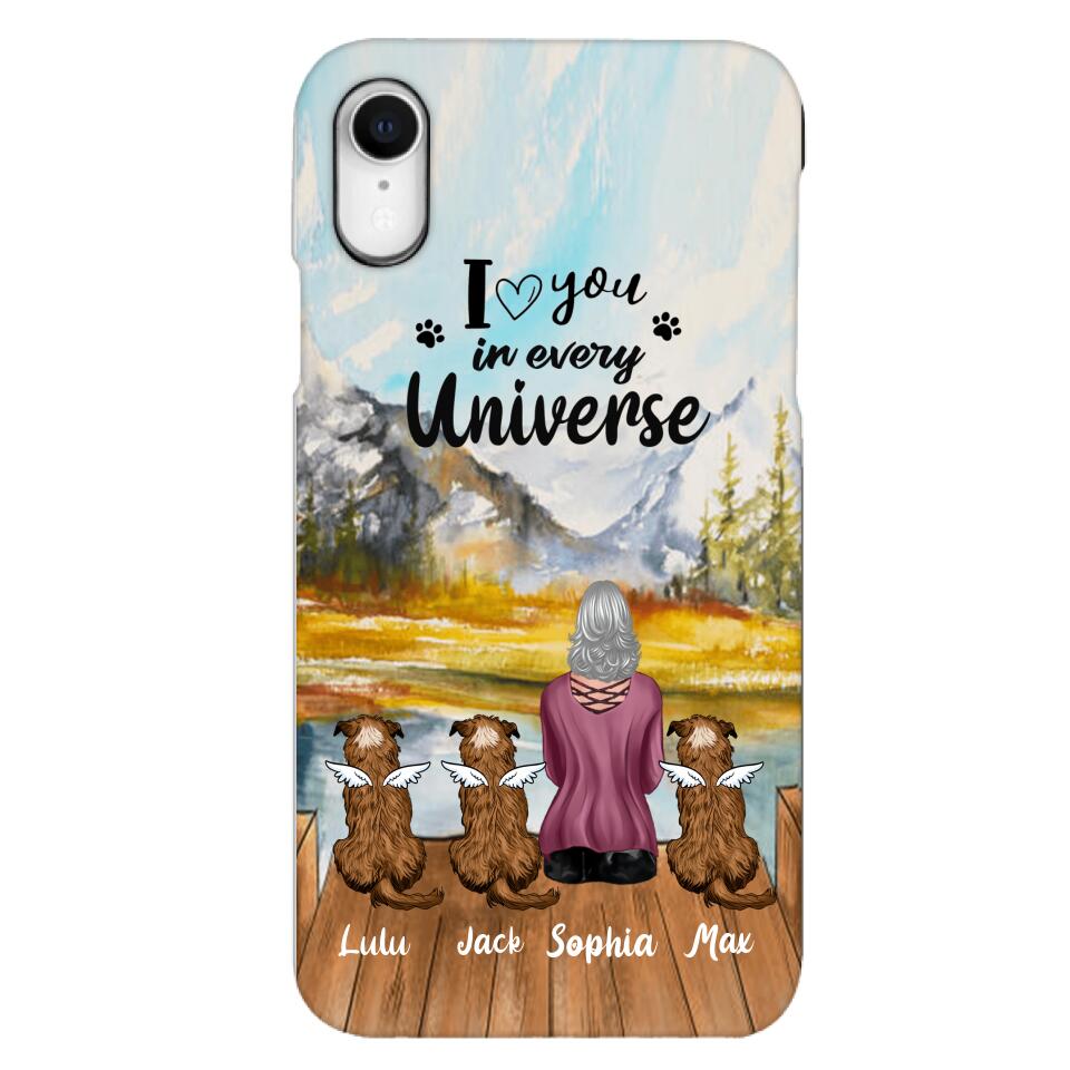 DH Personalized Dog Lover Phone Case Printed HC1205