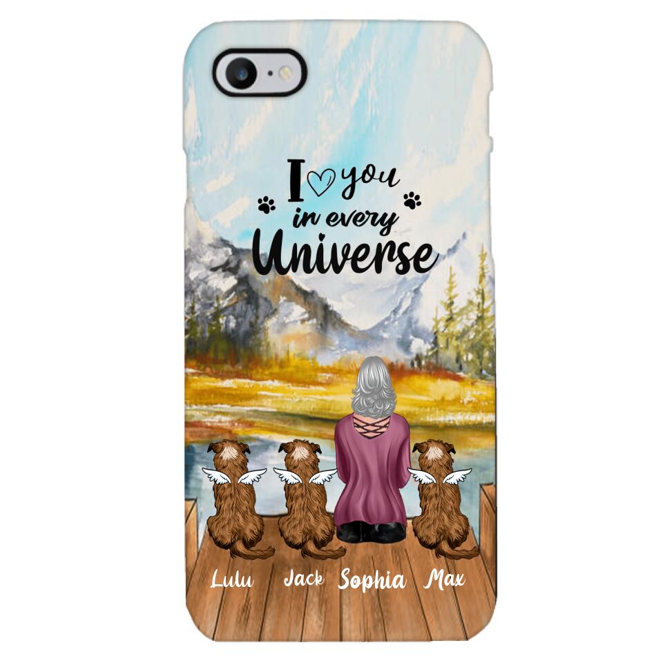 DH Personalized Dog Lover Phone Case Printed HC1205