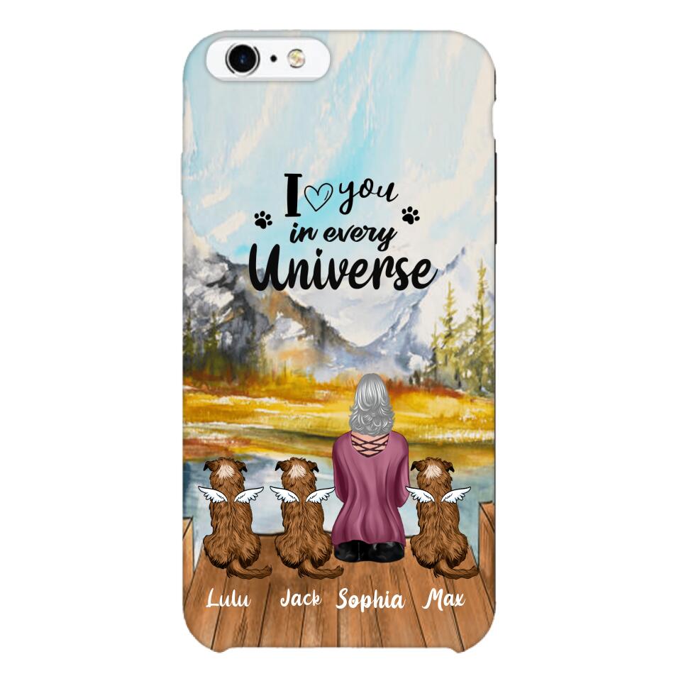 DH Personalized Dog Lover Phone Case Printed HC1205