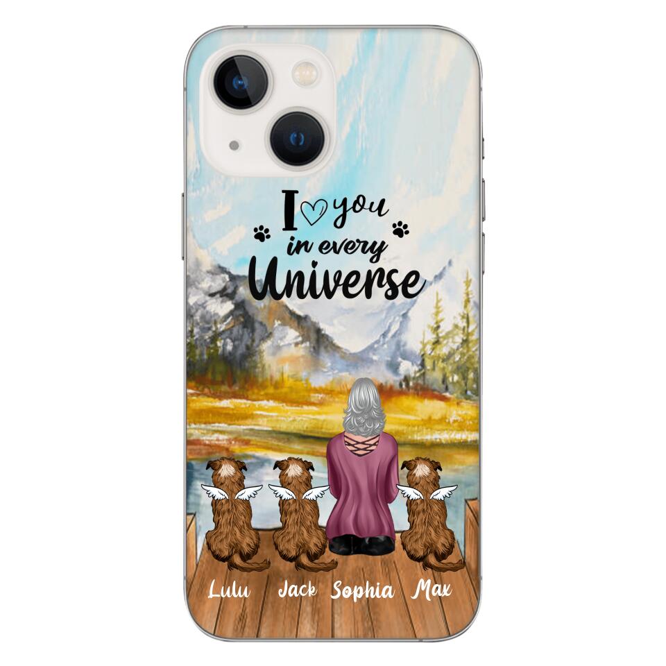 DH Personalized Dog Lover Phone Case Printed HC1205
