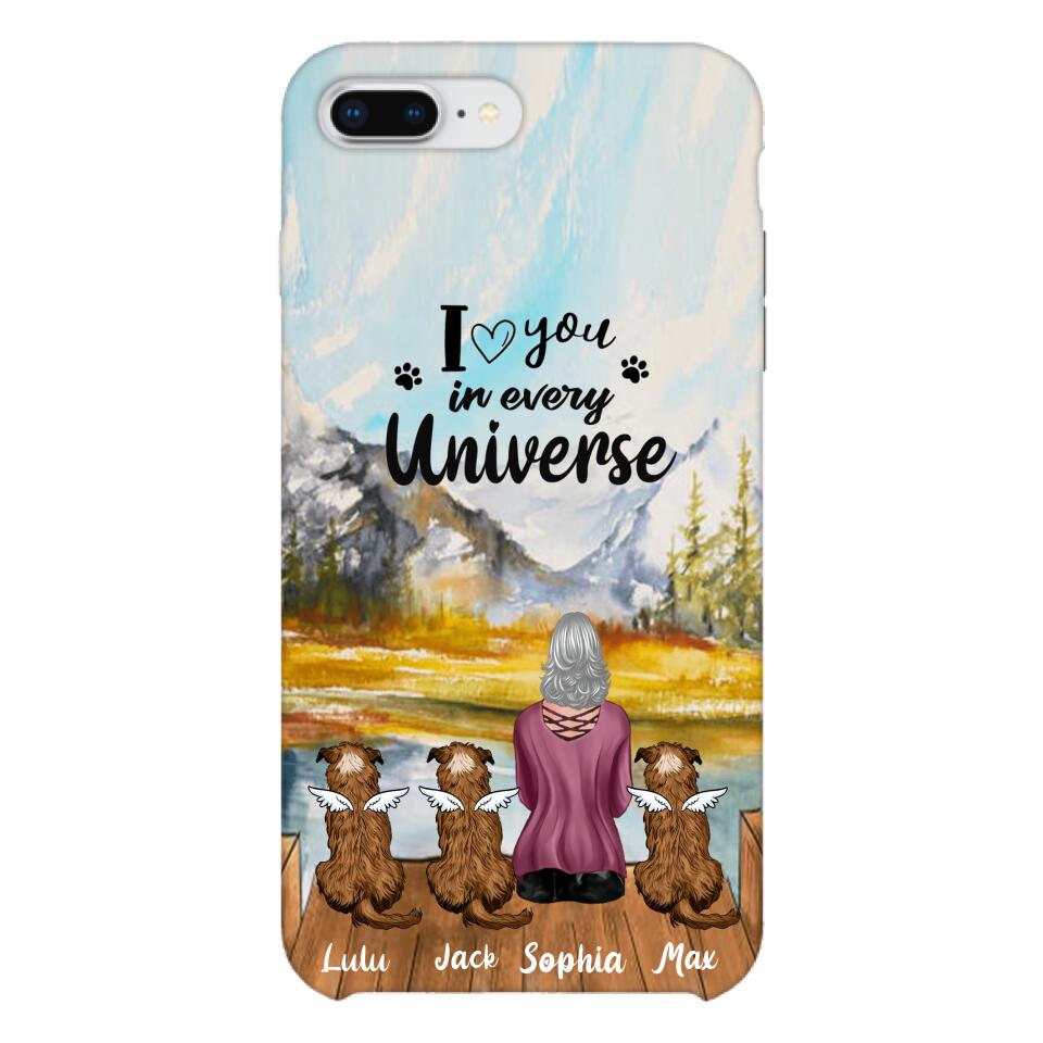 DH Personalized Dog Lover Phone Case Printed HC1205