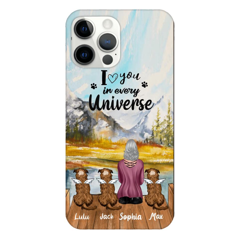 DH Personalized Dog Lover Phone Case Printed HC1205