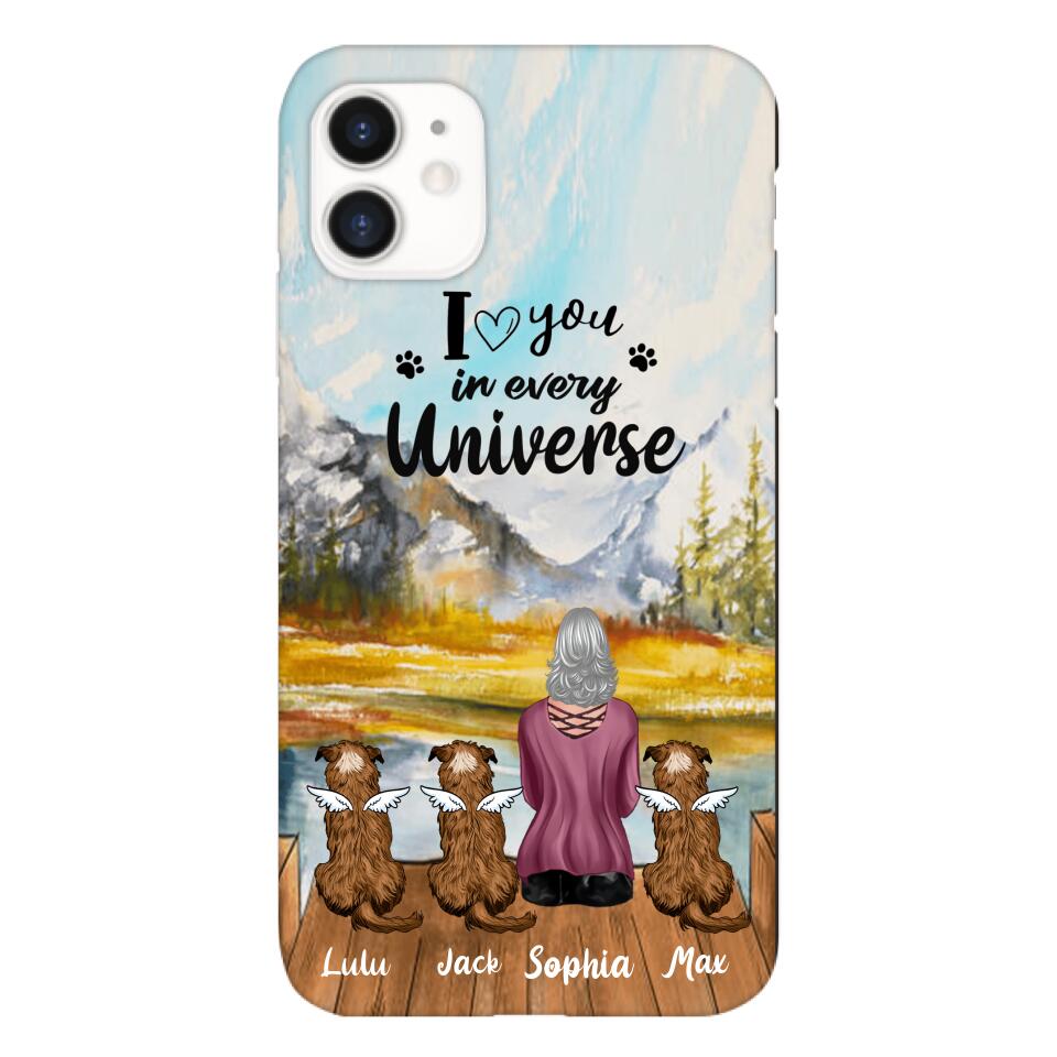 DH Personalized Dog Lover Phone Case Printed HC1205