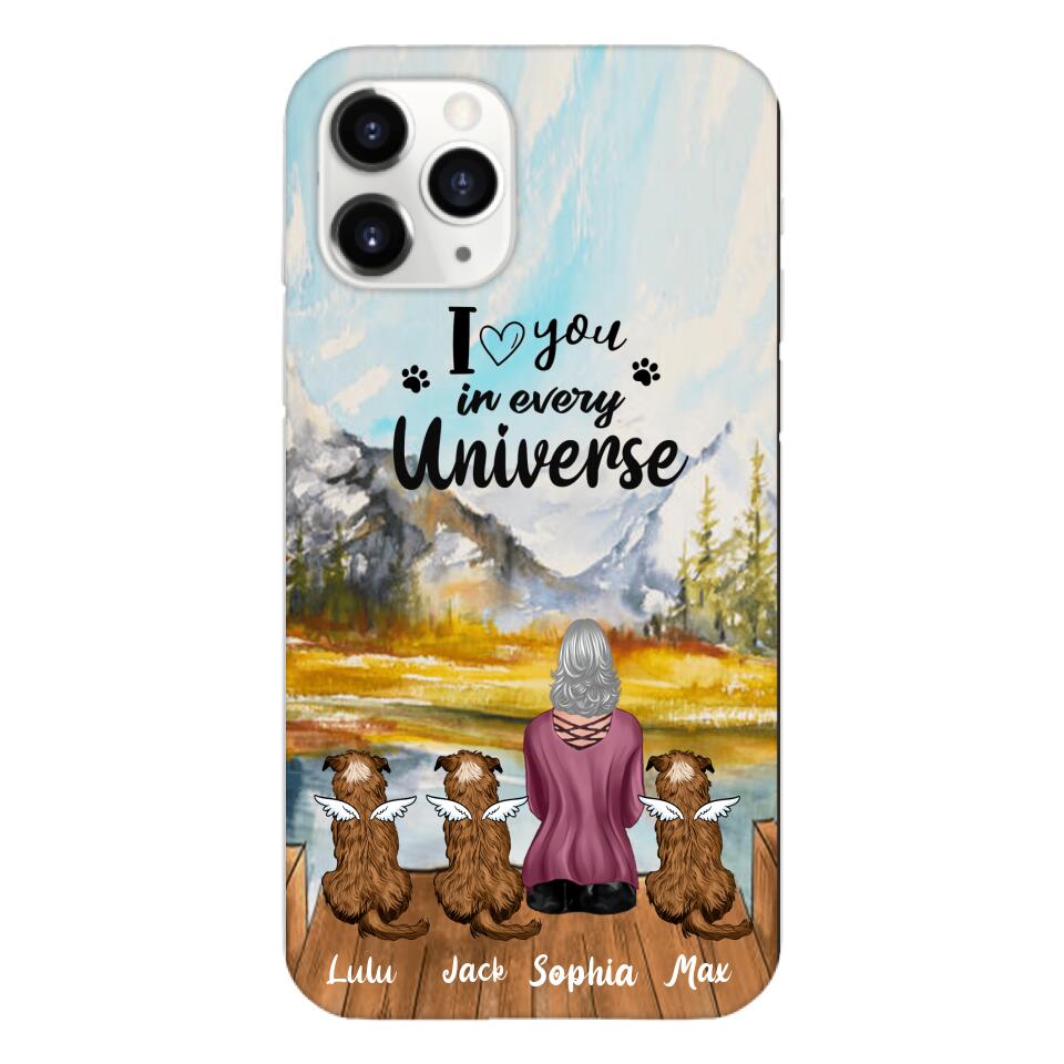 DH Personalized Dog Lover Phone Case Printed HC1205