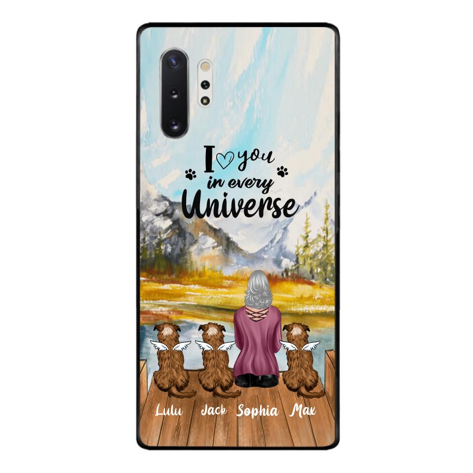DH Personalized Dog Lover Phone Case Printed HC1205