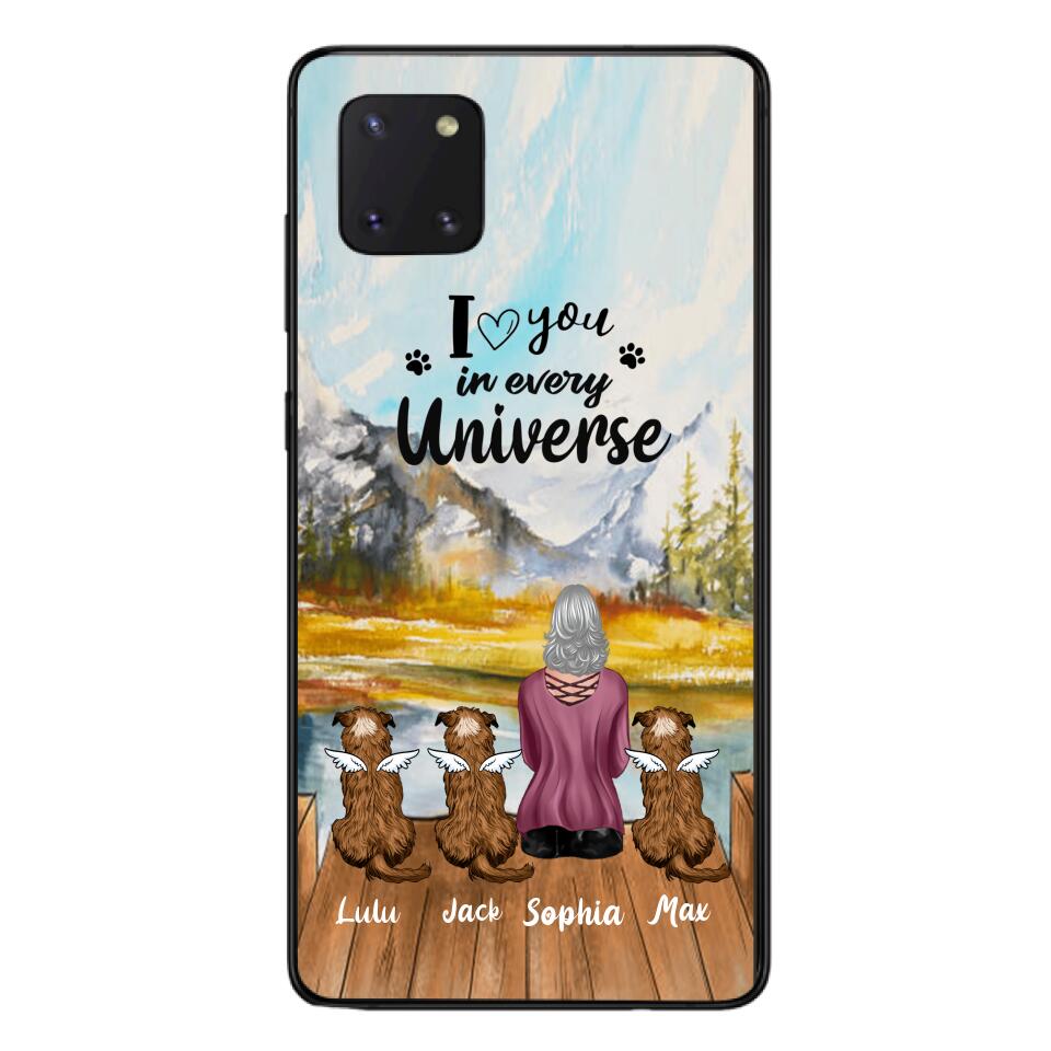 DH Personalized Dog Lover Phone Case Printed HC1205
