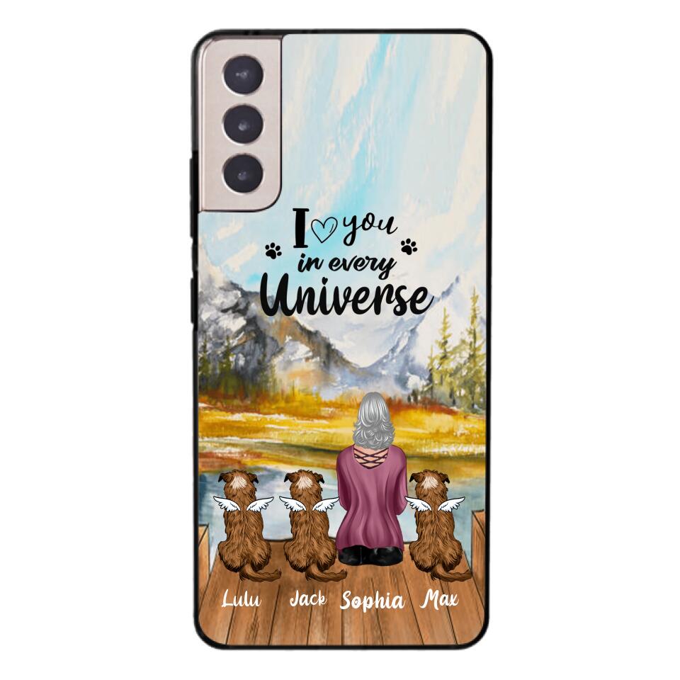 DH Personalized Dog Lover Phone Case Printed HC1205