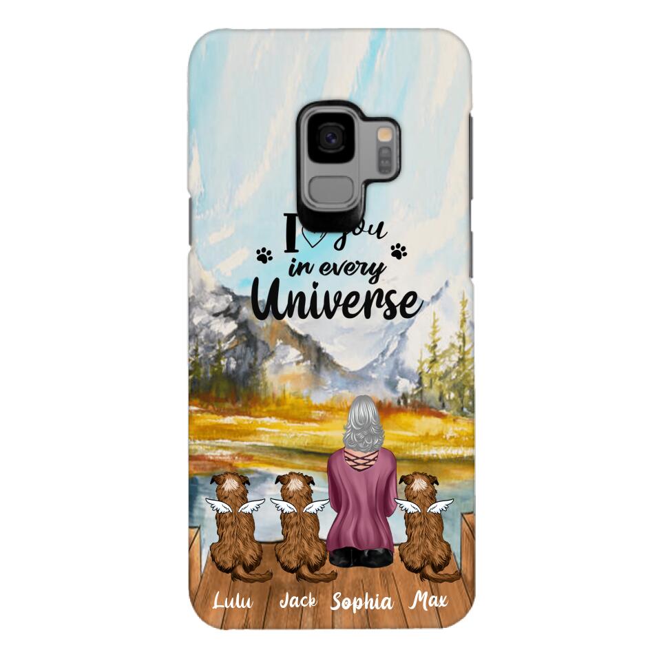 DH Personalized Dog Lover Phone Case Printed HC1205