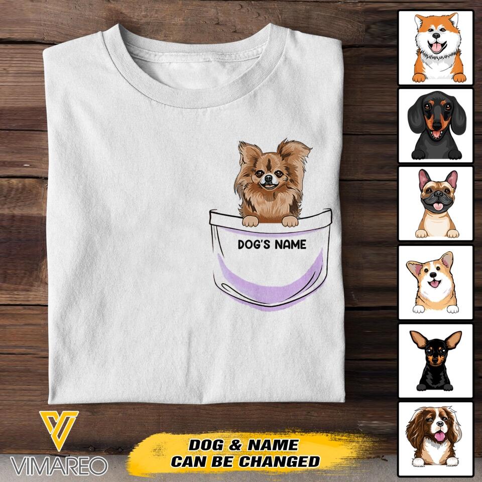PERSONALIZED DOG LOVERS TSHIRTS QTTN1305