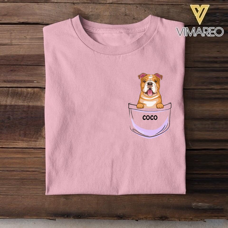 PERSONALIZED DOG LOVERS TSHIRTS QTTN1305