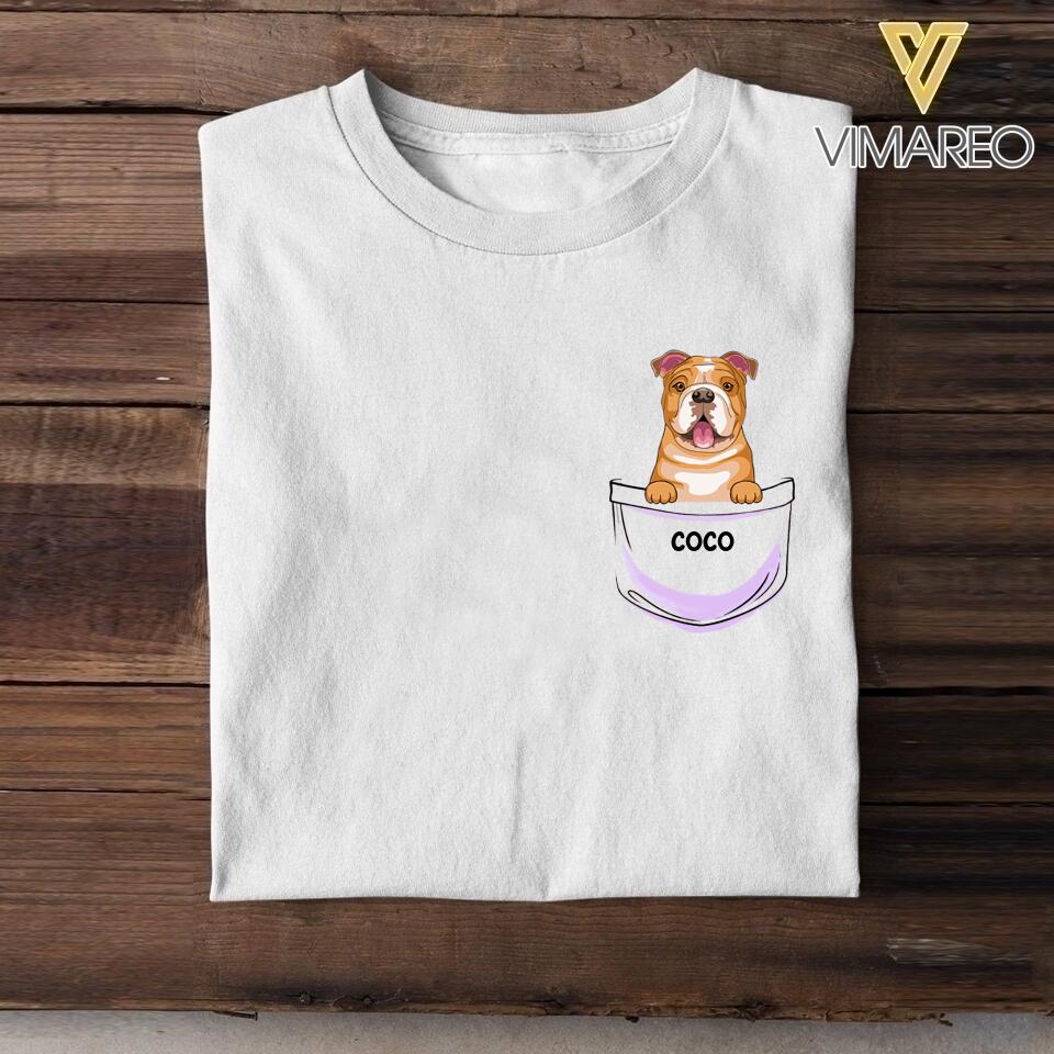 PERSONALIZED DOG LOVERS TSHIRTS QTTN1305