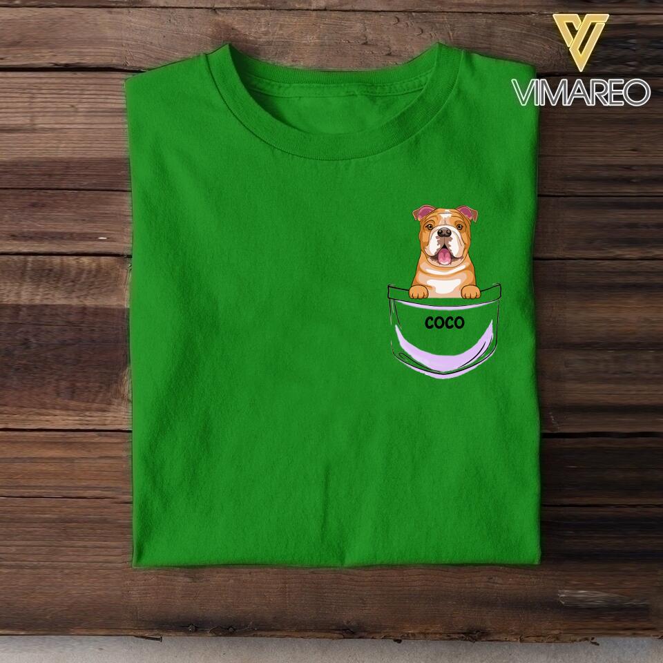 PERSONALIZED DOG LOVERS TSHIRTS QTTN1305
