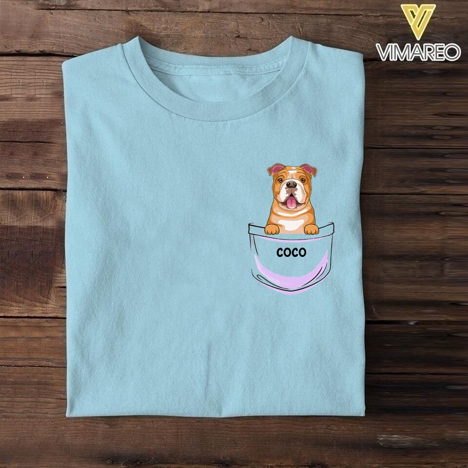 PERSONALIZED DOG LOVERS TSHIRTS QTTN1305