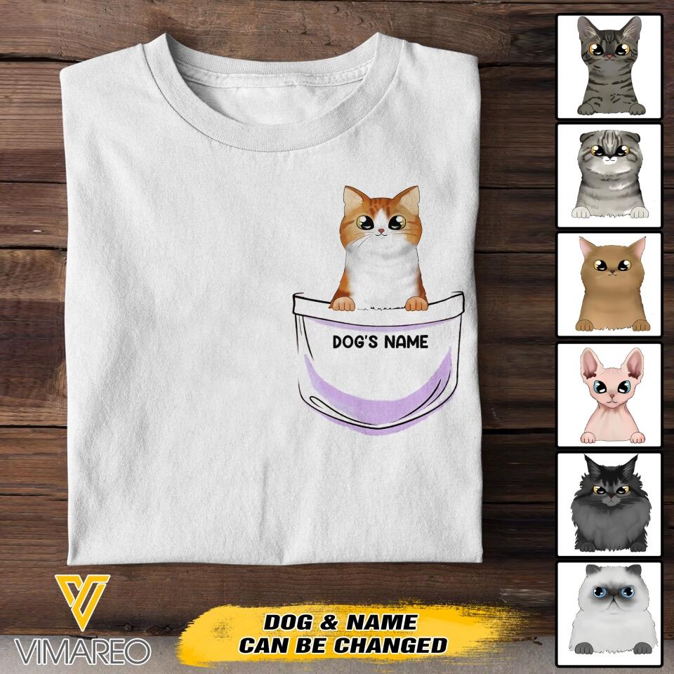 PERSONALIZED CAT LOVERS TSHIRTS QTTN1305