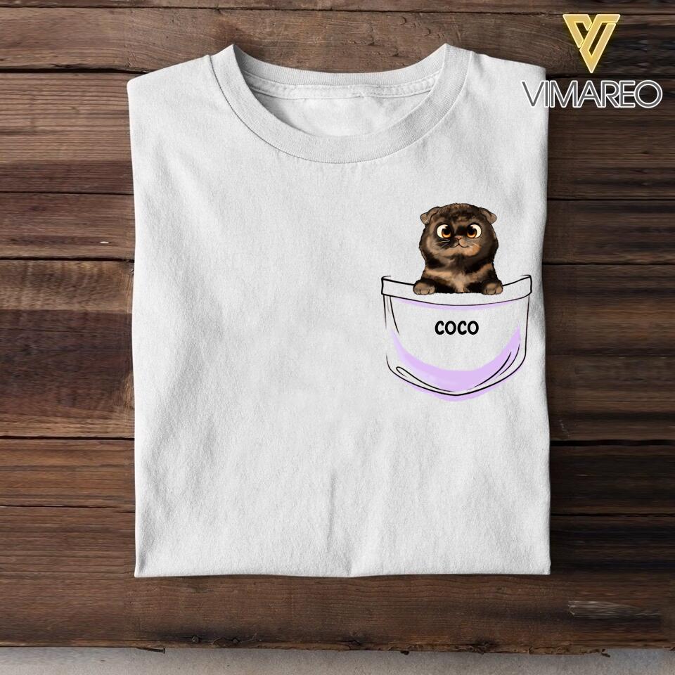 PERSONALIZED CAT LOVERS TSHIRTS QTTN1305