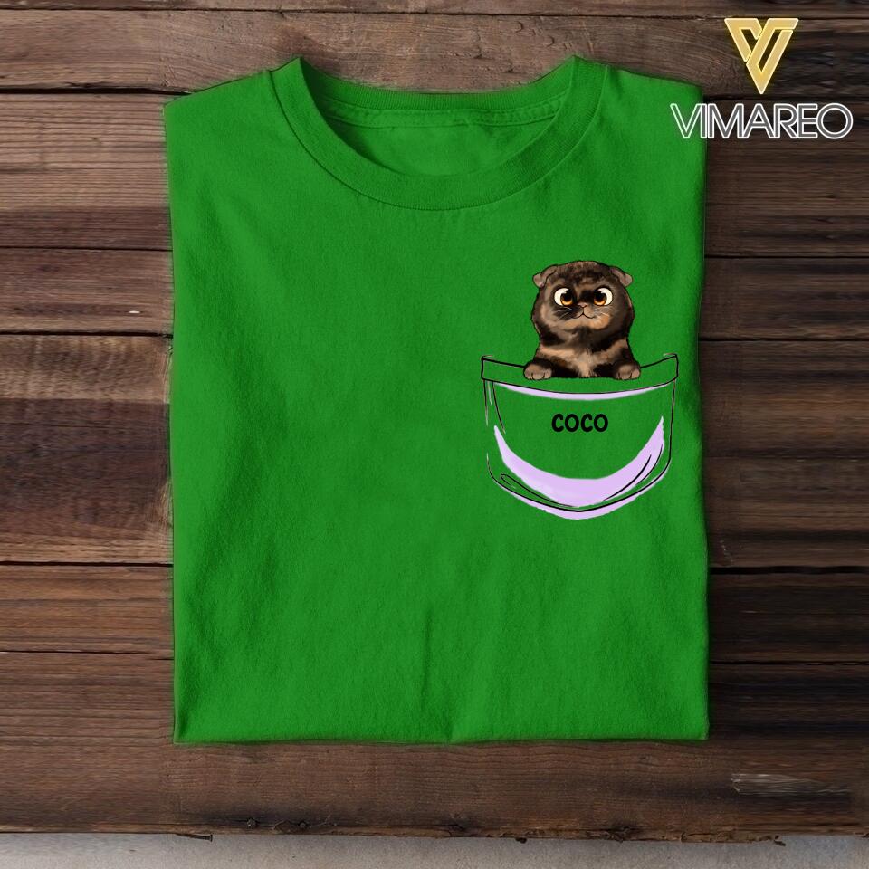 PERSONALIZED CAT LOVERS TSHIRTS QTTN1305