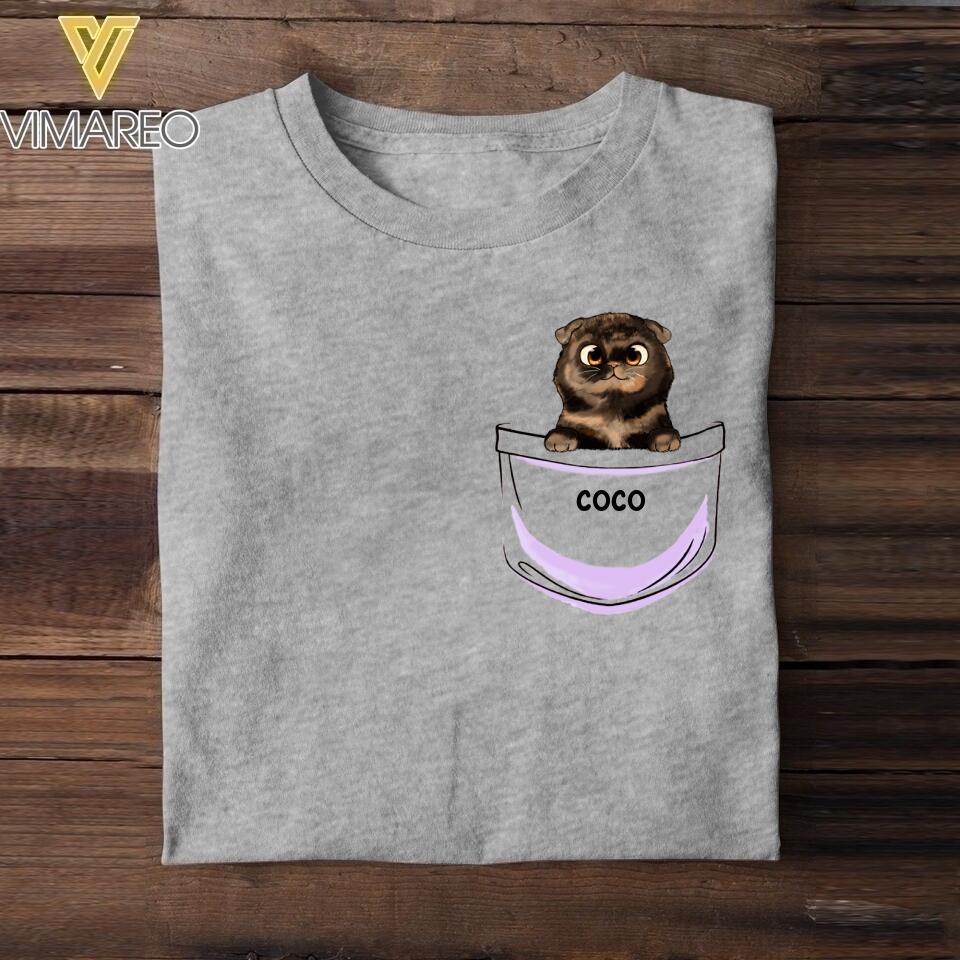 PERSONALIZED CAT LOVERS TSHIRTS QTTN1305