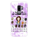 Personalized Girl Love Cat Phone Case Printed 22MAY-HQ13