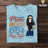 PERSONALIZED TATOOS MOM TSHIRT QTVQ1605