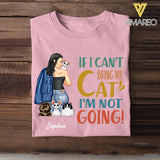 Personalized If I Can't Bring My Cat I'm Not Going Tshirt Printed QTVQ1805