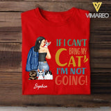 Personalized If I Can't Bring My Cat I'm Not Going Tshirt Printed QTVQ1805