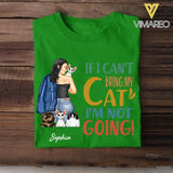 Personalized If I Can't Bring My Cat I'm Not Going Tshirt Printed QTVQ1805