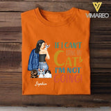 Personalized If I Can't Bring My Cat I'm Not Going Tshirt Printed QTVQ1805