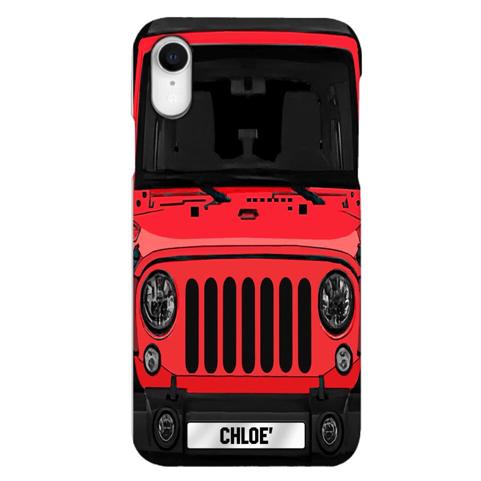 Coque de téléphone Jeep personnalisée imprimée 22MAY-DT18