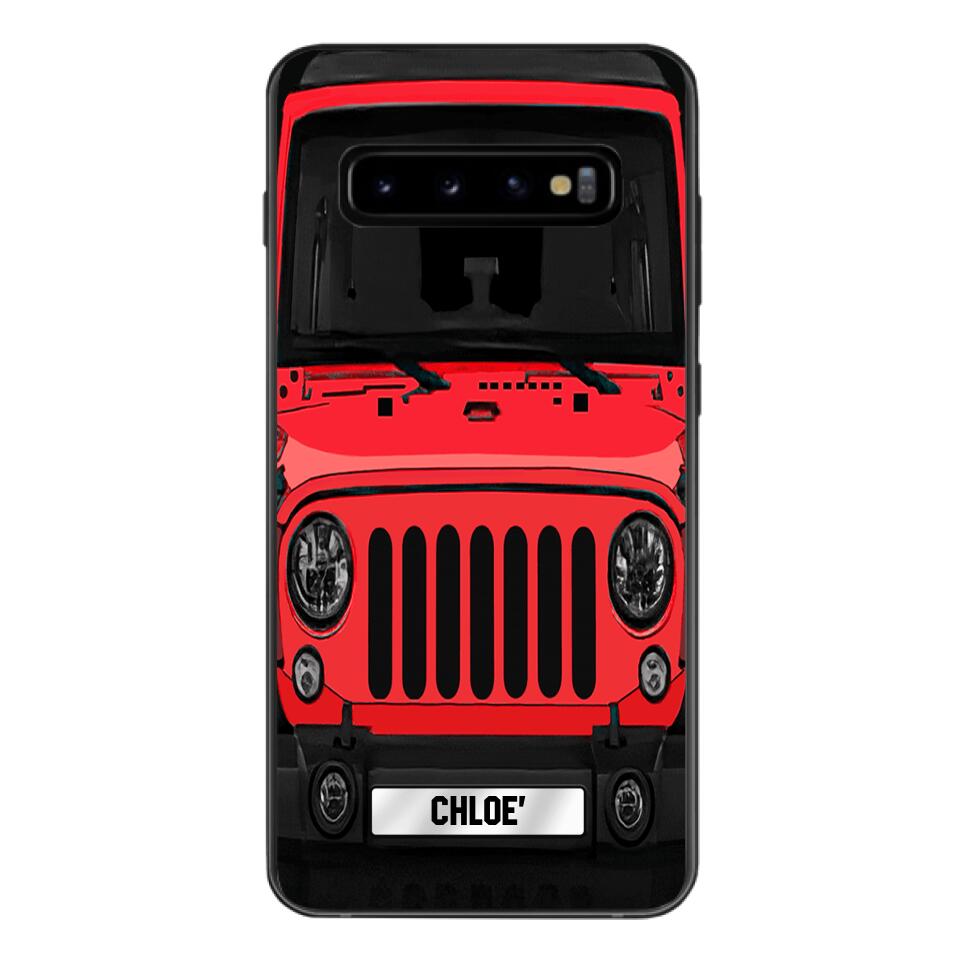 Coque de téléphone Jeep personnalisée imprimée 22MAY-DT18