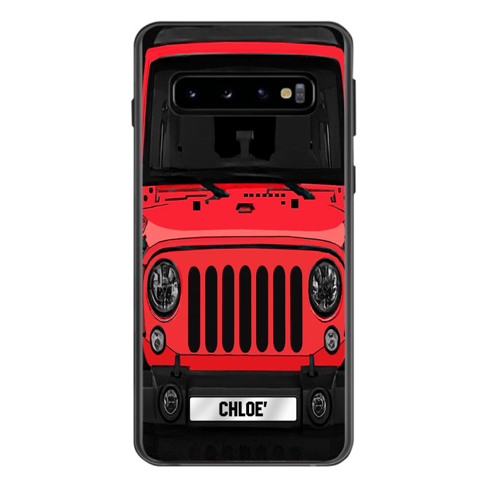Coque de téléphone Jeep personnalisée imprimée 22MAY-DT18
