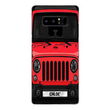 Coque de téléphone Jeep personnalisée imprimée 22MAY-DT18