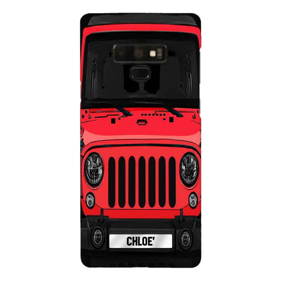 Coque de téléphone Jeep personnalisée imprimée 22MAY-DT18