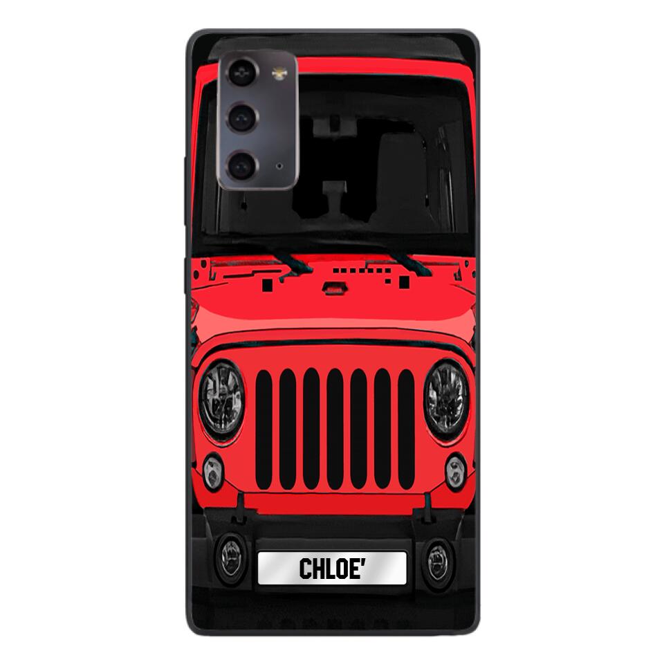 Coque de téléphone Jeep personnalisée imprimée 22MAY-DT18