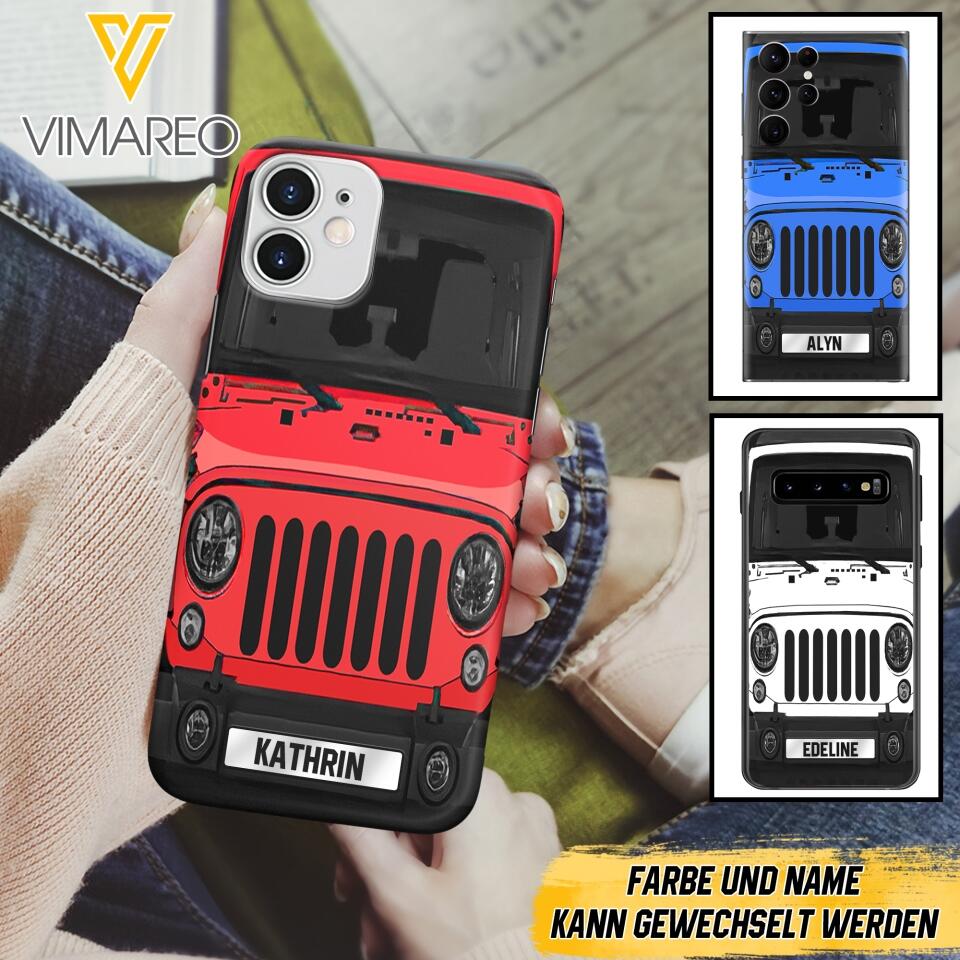 Personalisierte Jeep Handyhülle Bedruckt 22MAY-DT18